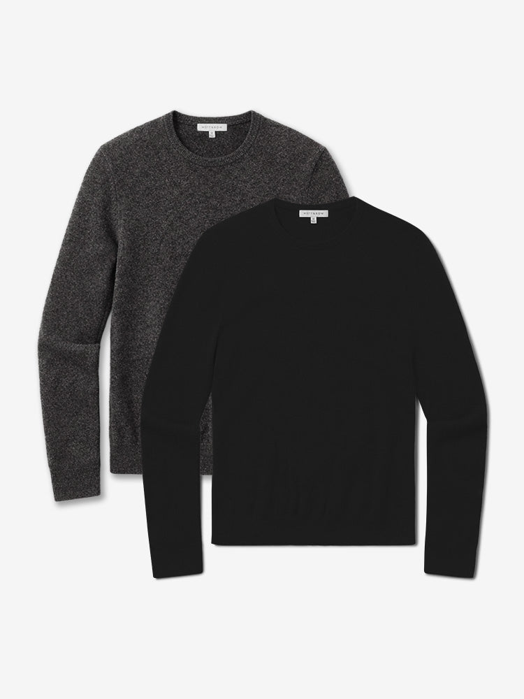 Classic Cashmere Crew Bergen Sweater 2-Pack